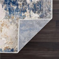 Dune Grey 7.9 ft. x 10.2 ft. Distressed Polypropylene Area Rug by Abani -Abani Sales grey abani area rugs dun100a 8 4f 1000