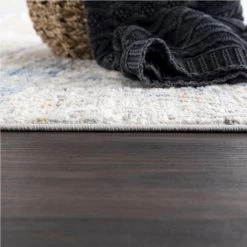 Dune Grey 6 ft. x 9 ft. Striped Polypropylene Area Rug by Abani -Abani Sales grey abani area rugs dun110a 6 44 1000