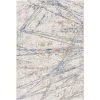 Dune Grey 6 ft. x 9 ft. Striped Polypropylene Area Rug by Abani