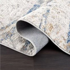 Dune Grey 6 ft. x 9 ft. Striped Polypropylene Area Rug by Abani -Abani Sales grey abani area rugs dun110a 6 c3 1000