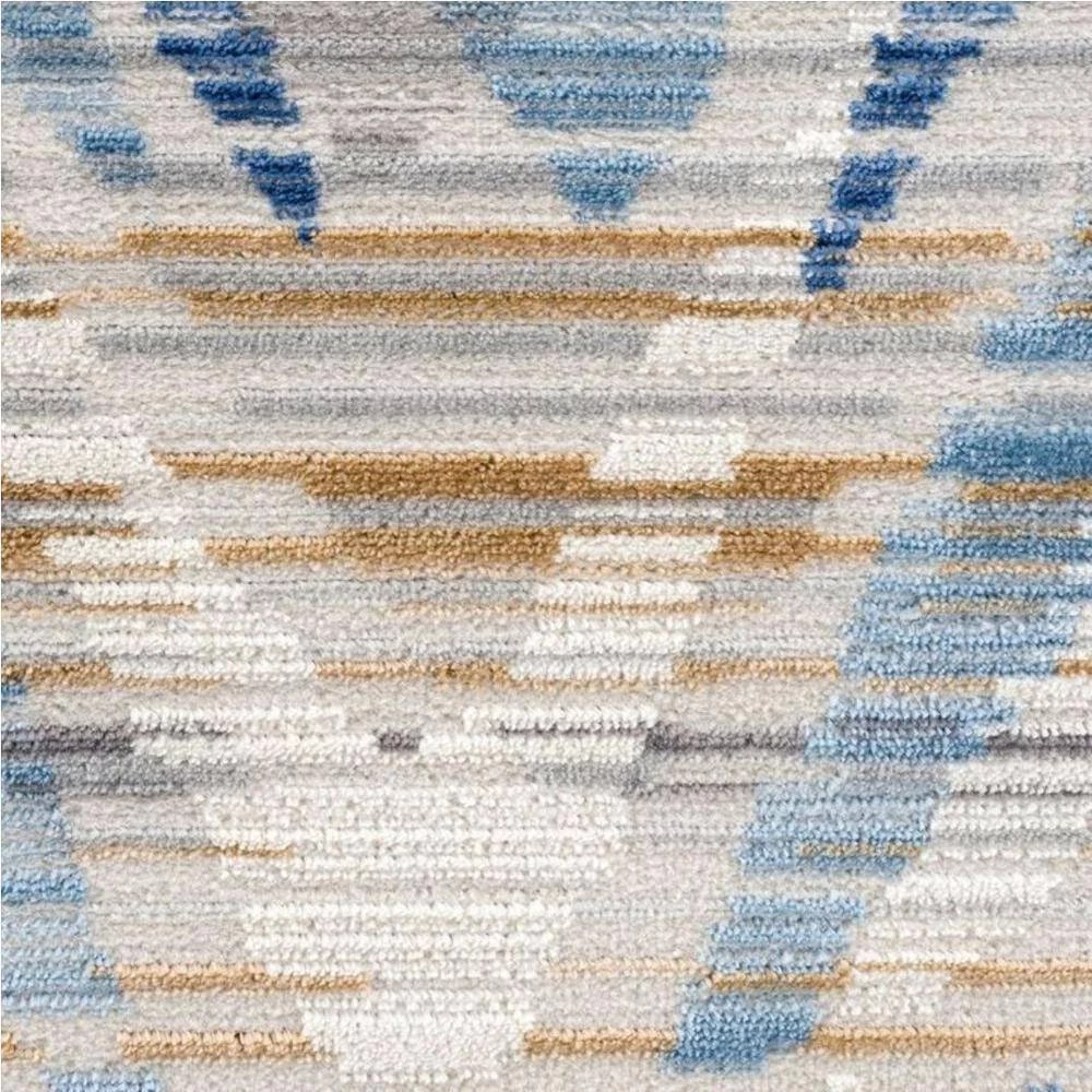 Dune Grey 6 ft. x 9 ft. Geometric Polypropylene Area Rug by Abani 8 Dune Grey 6 ft. x 9 ft. Geometric Polypropylene Area Rug by Abani - Image 6