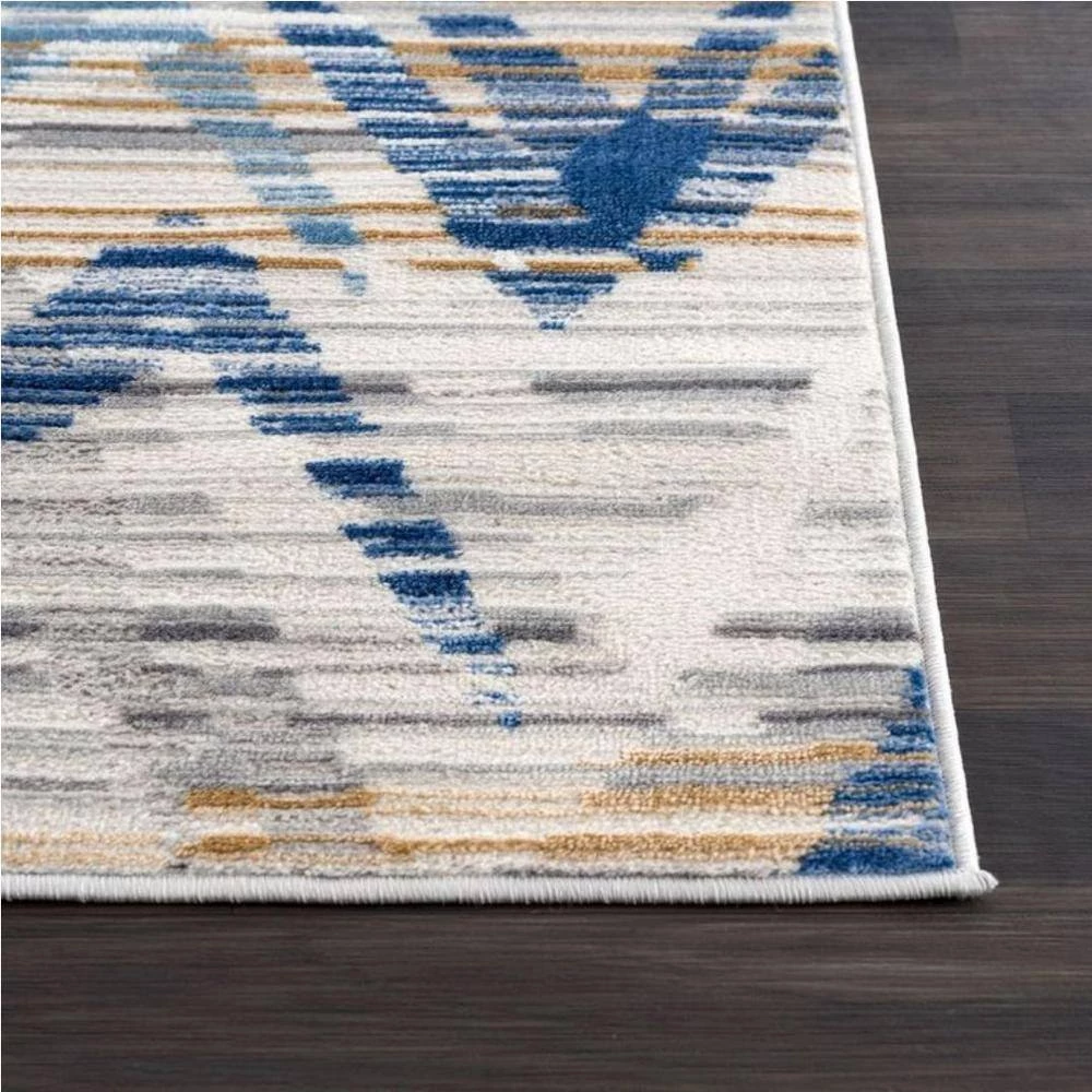 Dune Grey 6 ft. x 9 ft. Geometric Polypropylene Area Rug by Abani 5 Dune Grey 6 ft. x 9 ft. Geometric Polypropylene Area Rug by Abani - Image 3