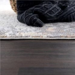 Dune Grey 4 ft. x 6 ft. Abstract Polypropylene Area Rug by Abani 16 Dune Grey 4 ft. x 6 ft. Abstract Polypropylene Area Rug by Abani -Abani Sales grey abani area rugs dun150a 4 44 1000