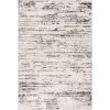 Dune Grey 5.3 ft. x 7.6 ft. Striped Polypropylene Area Rug by Abani