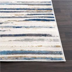 Dune Grey 5.3 ft. x 7.6 ft. Striped Polypropylene Area Rug by Abani 12 Dune Grey 5.3 ft. x 7.6 ft. Striped Polypropylene Area Rug by Abani -Abani Sales grey abani area rugs dun170a 5 40 1000