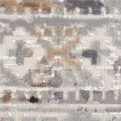 Dune Grey 6 ft. x 9 ft. Oriental Polypropylene Area Rug by Abani -Abani Sales grey abani area rugs dun180a 6 1f 1000