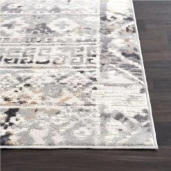 Dune Grey 6 ft. x 9 ft. Oriental Polypropylene Area Rug by Abani -Abani Sales grey abani area rugs dun180a 6 40 1000