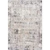 Dune Grey 6 ft. x 9 ft. Oriental Polypropylene Area Rug by Abani