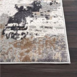 Dune Grey 4 ft. x 6 ft. Distressed Polypropylene Area Rug by Abani 12 Dune Grey 4 ft. x 6 ft. Distressed Polypropylene Area Rug by Abani -Abani Sales grey abani area rugs dun190a 4 40 1000