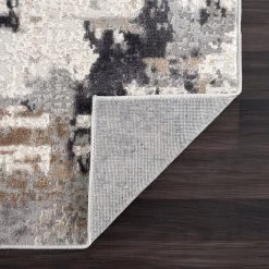 Dune Grey 4 ft. x 6 ft. Distressed Polypropylene Area Rug by Abani 14 Dune Grey 4 ft. x 6 ft. Distressed Polypropylene Area Rug by Abani -Abani Sales grey abani area rugs dun190a 4 4f 1000