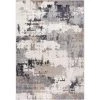Dune Grey 4 ft. x 6 ft. Distressed Polypropylene Area Rug by Abani -Abani Sales grey abani area rugs dun190a 4 64 1000