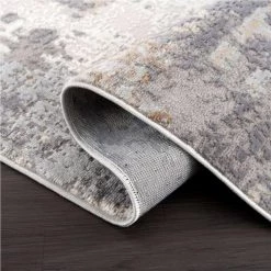 Dune Grey 4 ft. x 6 ft. Distressed Polypropylene Area Rug by Abani 13 Dune Grey 4 ft. x 6 ft. Distressed Polypropylene Area Rug by Abani -Abani Sales grey abani area rugs dun190a 4 c3 1000