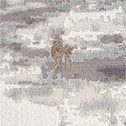 Dune Grey 4 ft. x 6 ft. Abstract Polypropylene Area Rug by Abani -Abani Sales grey abani area rugs dun210a 4 1f 1000