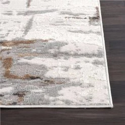 Dune Grey 4 ft. x 6 ft. Abstract Polypropylene Area Rug by Abani -Abani Sales grey abani area rugs dun210a 4 40 1000