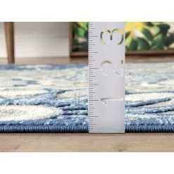 Hampton Grey 4 ft. x 6 ft. Floral Polypropylene Area Rug by Abani -Abani Sales grey abani area rugs ham140a 4 44 1000