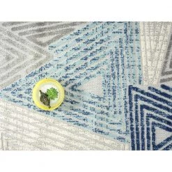 Hampton Grey 6 ft. x 9 ft. Geometric Polypropylene Area Rug by Abani -Abani Sales grey abani area rugs ham150a 6 1f 1000