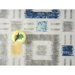 Hampton Grey 6 ft. x 9 ft. Geometric Polypropylene Area Rug by Abani 14 Hampton Grey 6 ft. x 9 ft. Geometric Polypropylene Area Rug by Abani -Abani Sales grey abani area rugs ham180a 6 1f 1000