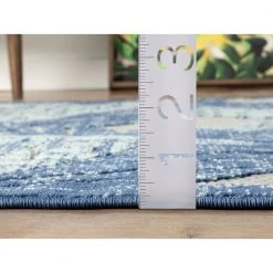 Hampton Grey 5.3 ft. x 7.6 ft. Floral Polypropylene Area Rug by Abani 15 Hampton Grey 5.3 ft. x 7.6 ft. Floral Polypropylene Area Rug by Abani -Abani Sales grey abani area rugs ham190a 5 44 1000