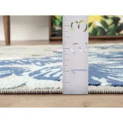 Hampton Grey 4 ft. x 6 ft. Floral Polypropylene Area Rug by Abani -Abani Sales grey abani area rugs ham210a 4 44 1000