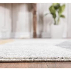 Laguna Grey 9 ft. x 12 ft. Geometric Polypropylene Area Rug by Abani -Abani Sales grey abani area rugs lag100b 9 1f 1000