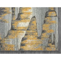 Laguna Grey 7 ft. 9 in. x 10 ft. 2 in. Abstract Polypropylene Area Rug by Abani 11 Laguna Grey 7 ft. 9 in. x 10 ft. 2 in. Abstract Polypropylene Area Rug by Abani -Abani Sales grey abani area rugs lag220a 8 40 1000