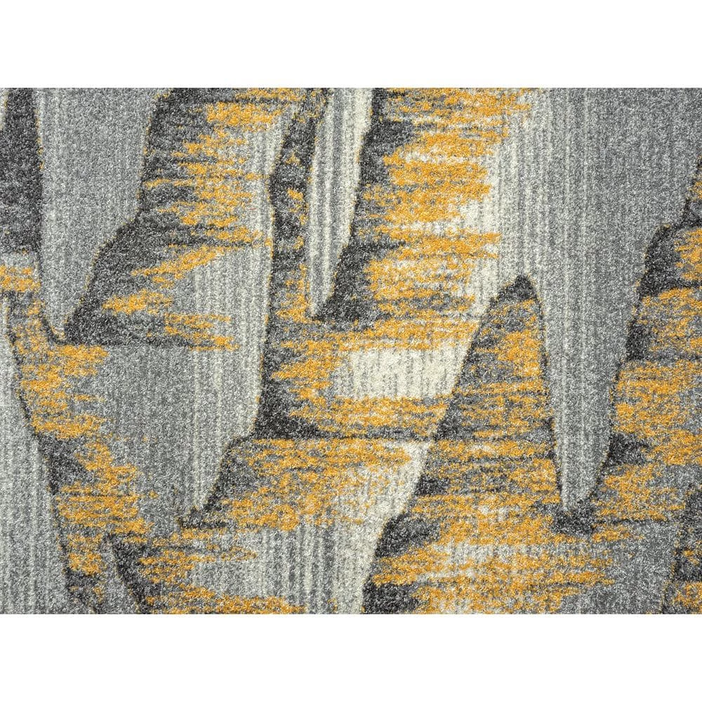 Laguna Grey 7 ft. 9 in. x 10 ft. 2 in. Abstract Polypropylene Area Rug by Abani 7 Laguna Grey 7 ft. 9 in. x 10 ft. 2 in. Abstract Polypropylene Area Rug by Abani - Image 5