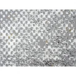 Luna Grey 6 ft. x 9 ft. Distressed Polyester Area Rug by Abani -Abani Sales grey abani area rugs lun110a 6 1f 1000