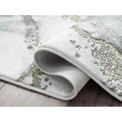 Luna Grey 9 ft. x 12 ft. Abstract Polyester Area Rug by Abani -Abani Sales grey abani area rugs lun170a 9 c3 1000