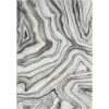 Luna Grey 7 ft. 9 in. x 10 ft. 2 in. Abstract Polyester Area Rug by Abani 2 Luna Grey 7 ft. 9 in. x 10 ft. 2 in. Abstract Polyester Area Rug by Abani -Abani Sales grey abani area rugs lun190b 8 64 1000