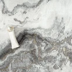 Luna Grey 4 ft. x 6 ft. Distressed Polyester Area Rug by Abani 14 Luna Grey 4 ft. x 6 ft. Distressed Polyester Area Rug by Abani -Abani Sales grey abani area rugs lun270a 4 1f 1000