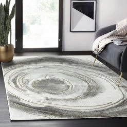 Luna Grey 5 ft. 3 in. x 7 ft. 6 in. Abstract Polyester Area Rug by Abani 17 Luna Grey 5 ft. 3 in. x 7 ft. 6 in. Abstract Polyester Area Rug by Abani -Abani Sales grey abani area rugs lun310a 5 31 1000