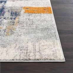 Malibu Grey 4 ft. x 6 ft. Abstract Polypropylene Area Rug by Abani -Abani Sales grey abani area rugs mal110a 4 40 1000