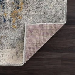 Malibu Grey 4 ft. x 6 ft. Abstract Polypropylene Area Rug by Abani -Abani Sales grey abani area rugs mal110a 4 4f 1000