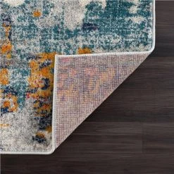 Malibu Grey 4 ft. x 6 ft. Abstract Polypropylene Area Rug by Abani -Abani Sales grey abani area rugs mal140a 4 4f 1000