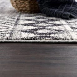 Malibu Grey 7.9 ft. x 10.2 ft. Geometric Polypropylene Area Rug by Abani 16 Malibu Grey 7.9 ft. x 10.2 ft. Geometric Polypropylene Area Rug by Abani -Abani Sales grey abani area rugs mal150a 8 44 1000