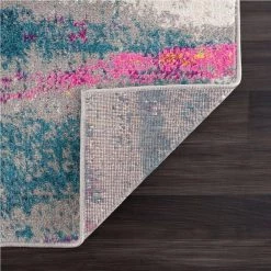 Malibu Grey 4 ft. x 6 ft. Striped Polypropylene Area Rug by Abani 14 Malibu Grey 4 ft. x 6 ft. Striped Polypropylene Area Rug by Abani -Abani Sales grey abani area rugs mal170a 4 4f 1000