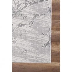 Nova Grey 5.3 ft. x 7.6 ft. Abstract Polyester Area Rug by Abani -Abani Sales grey abani area rugs nov130a 5 40 1000