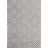 Nova Grey 5.3 ft. x 7.6 ft. Geometric Polyester Area Rug by Abani -Abani Sales grey abani area rugs nov150a 5 64 1000