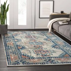 Porto Grey 7.9 ft. x 10.2 ft. Oriental Polypropylene Area Rug by Abani 15 Porto Grey 7.9 ft. x 10.2 ft. Oriental Polypropylene Area Rug by Abani -Abani Sales grey abani area rugs prt210a 8 31 1000