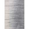 Quartz Grey 5 ft. 3 ft. x 7 ft. 6 in. Abstract Polypropylene Area Rug by Abani