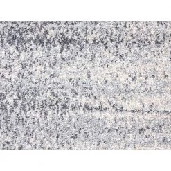 Quartz Grey 5 ft. 3 ft. x 7 ft. 6 in. Abstract Polypropylene Area Rug by Abani -Abani Sales grey abani area rugs qrz120a 5 c3 1000