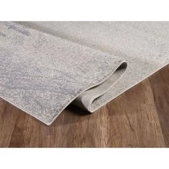 Quartz Grey 5 ft. 3 ft. x 7 ft. 6 in. Solid Color Polypropylene Area Rug by Abani 13 Quartz Grey 5 ft. 3 ft. x 7 ft. 6 in. Solid Color Polypropylene Area Rug by Abani -Abani Sales grey abani area rugs qrz160a 5 4f 1000