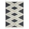 Tulum Grey 5.3 ft. x 7.6 ft. Abstract Polypropylene Area Rug by Abani -Abani Sales grey abani area rugs tul130a 5 64 1000