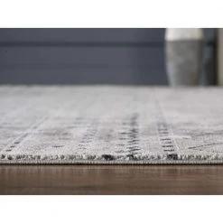 Urbana Grey 7.9 ft. x 10.2 ft. Distressed Polypropylene Area Rug by Abani -Abani Sales grey abani area rugs urb110a 8 1f 1000