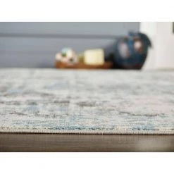 Urbana Grey 3 ft. x 5 ft. Distressed Polypropylene Area Rug by Abani -Abani Sales grey abani area rugs urb130a 3 1f 1000