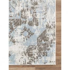 Urbana Grey 3 ft. x 5 ft. Distressed Polypropylene Area Rug by Abani -Abani Sales grey abani area rugs urb130a 3 40 1000