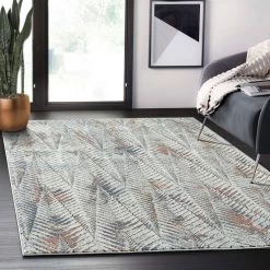 Venus Grey 4 ft. x 6 ft. Abstract Polypropylene Area Rug by Abani 19 Venus Grey 4 ft. x 6 ft. Abstract Polypropylene Area Rug by Abani -Abani Sales grey abani area rugs vns110a 4 31 1000
