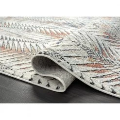 Venus Grey 4 ft. x 6 ft. Abstract Polypropylene Area Rug by Abani 14 Venus Grey 4 ft. x 6 ft. Abstract Polypropylene Area Rug by Abani -Abani Sales grey abani area rugs vns110a 4 4f 1000