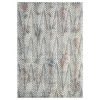 Venus Grey 4 ft. x 6 ft. Abstract Polypropylene Area Rug by Abani -Abani Sales grey abani area rugs vns110a 4 64 1000