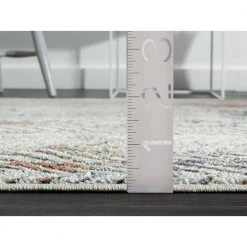 Venus Grey 4 ft. x 6 ft. Abstract Polypropylene Area Rug by Abani 18 Venus Grey 4 ft. x 6 ft. Abstract Polypropylene Area Rug by Abani -Abani Sales grey abani area rugs vns110a 4 76 1000